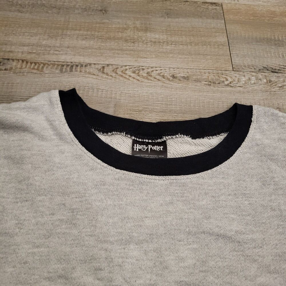 Harry Potter Off Shoulder Long Sleeve Tee Shirt Hogwarts Wizardry Womens Large - Picture 3 of 9